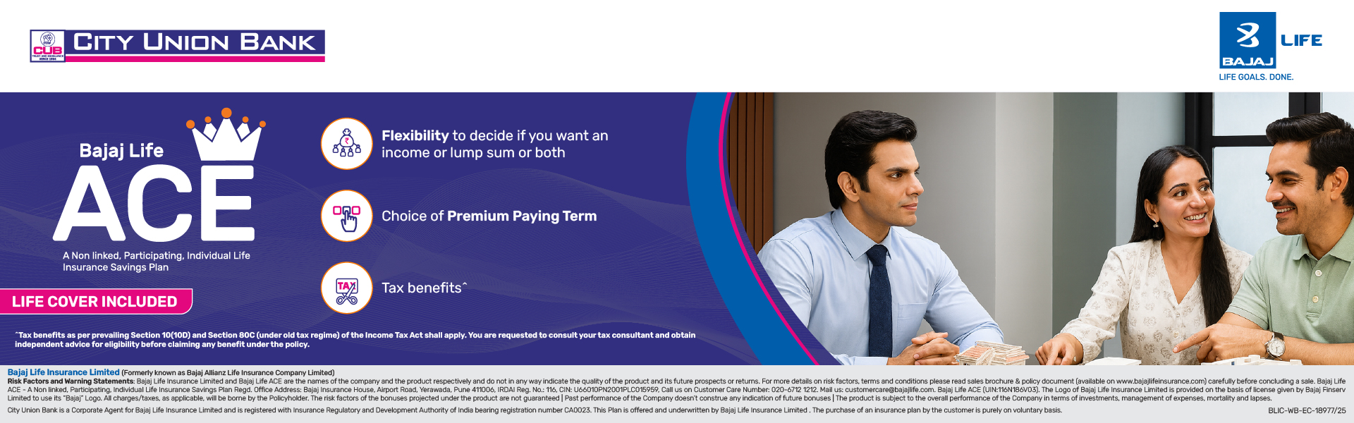 BAJAJ LIFE INSURANCE ACE