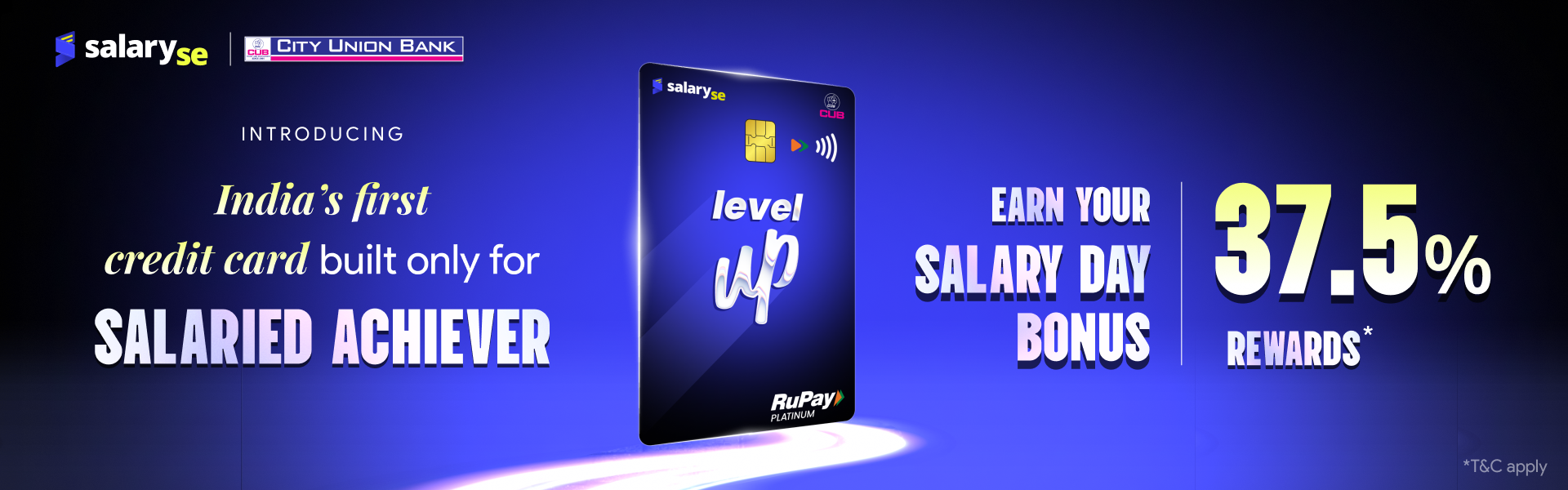 SalarySe Level Up Credit Card